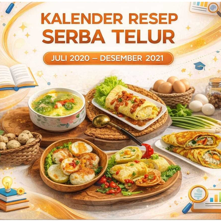 SolusiKita Kalender Resep Serba Telur Praktis & Variatif