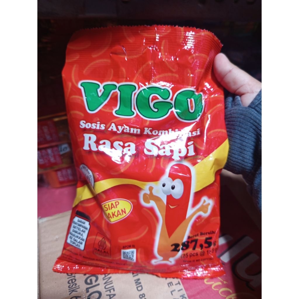 Sosis Sapi Vigo isi 25pcs