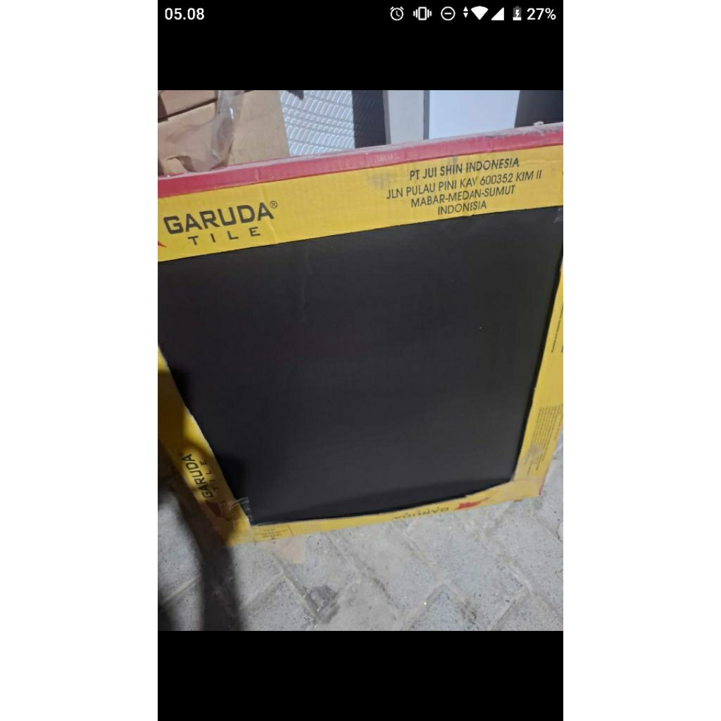 granit hitam doff 60x60