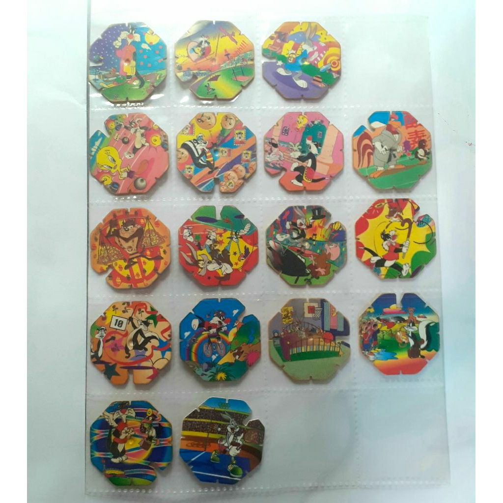 tazos looney toones olympics edition