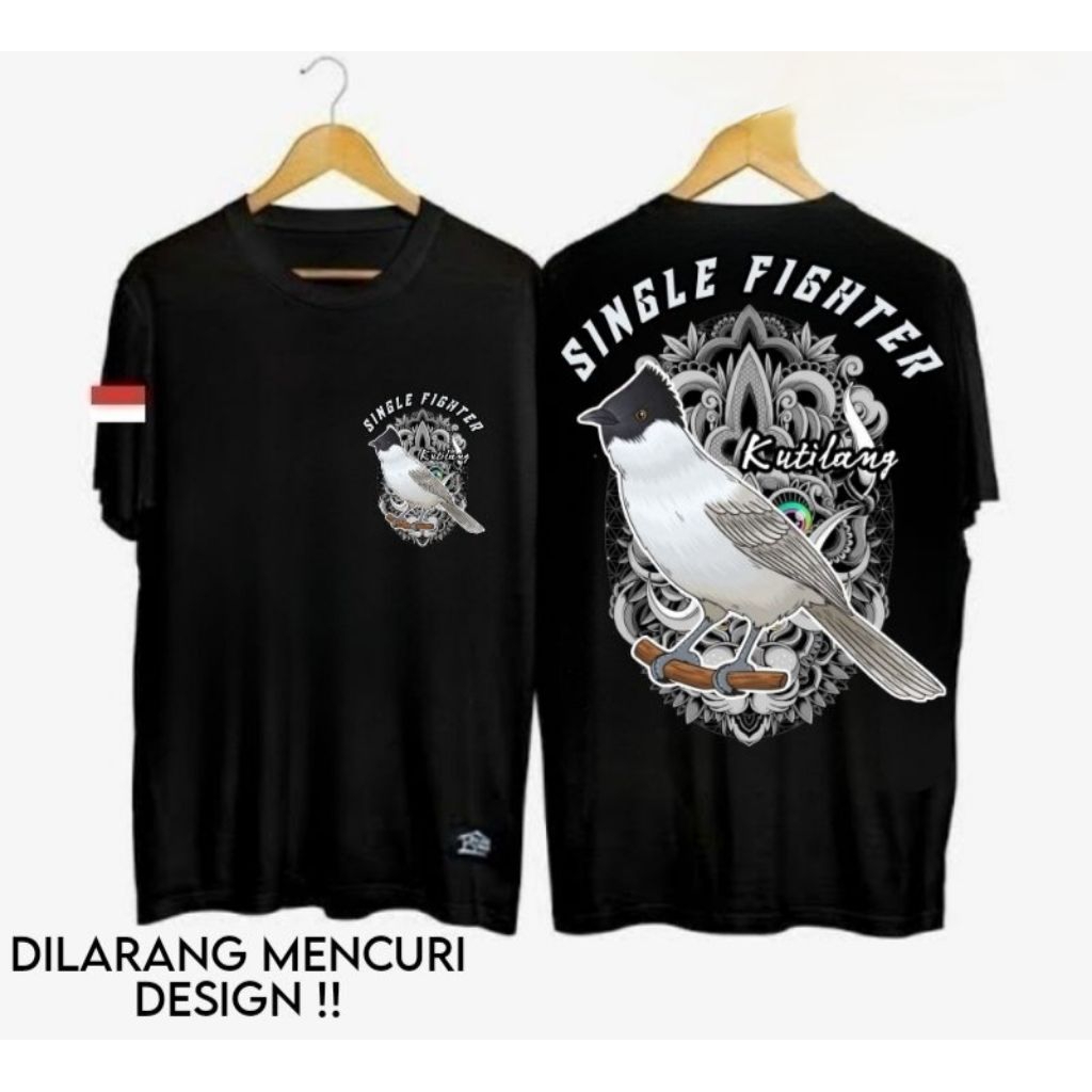 KAOS TSHIRT MOTIF KUTILANG ABU//TSHIRT NEW