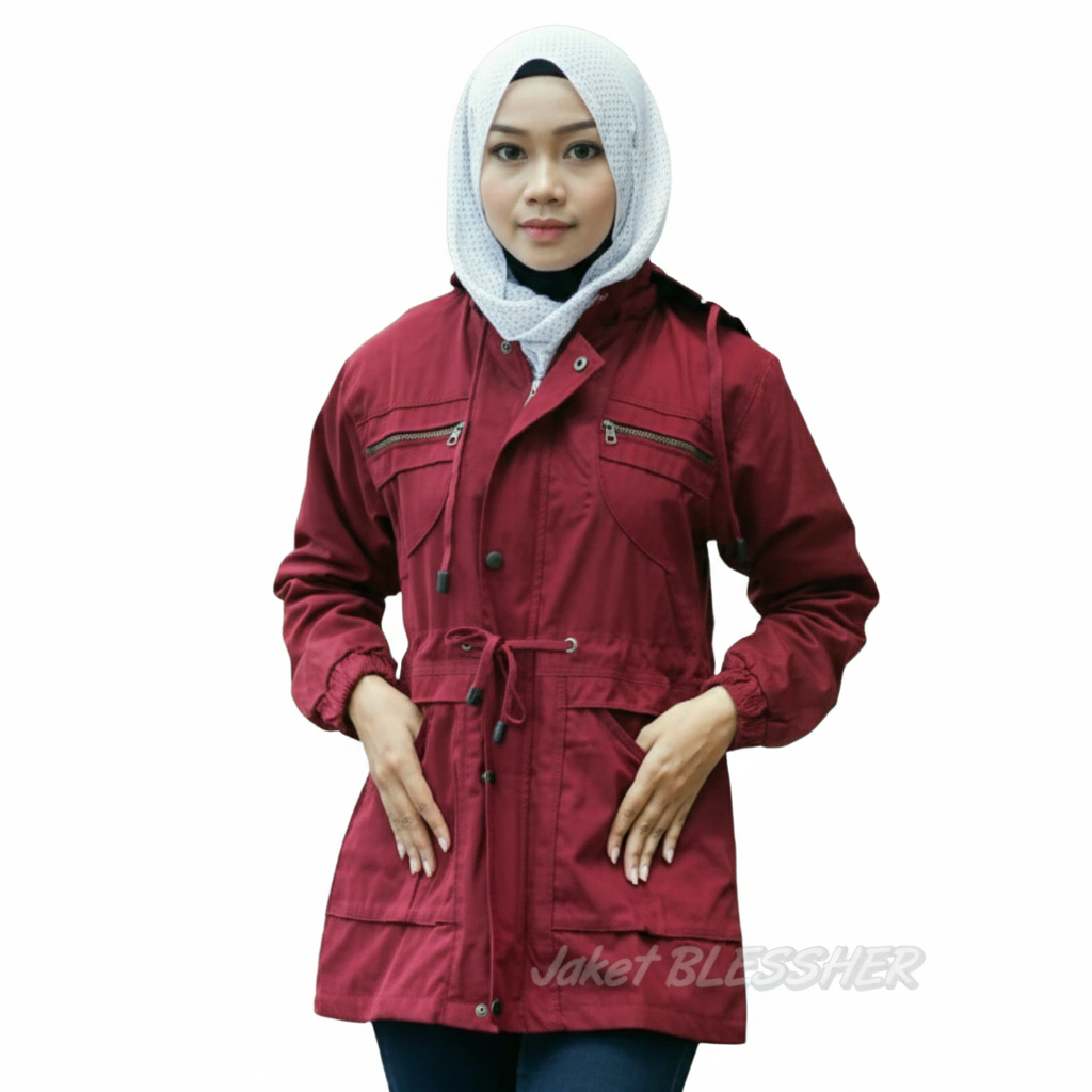 Jaket Parka Cewe / Jaket Muslimah Parka