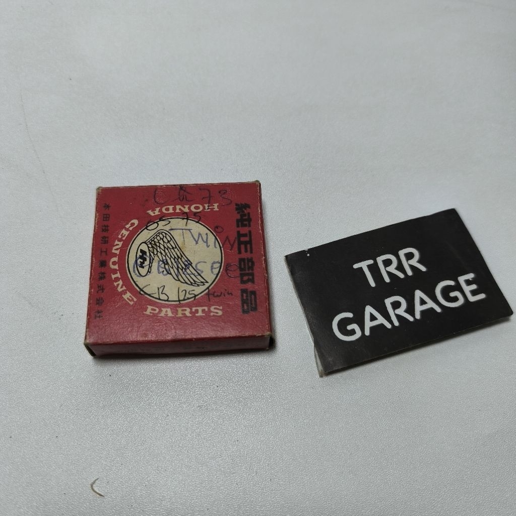 Ring seher piston Honda cb125 cb 125 twin 230 OS over size oversize 75 original AHM JAPAN