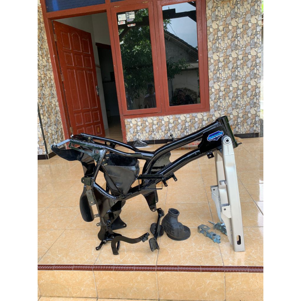 rangka bebek modif ktm 85