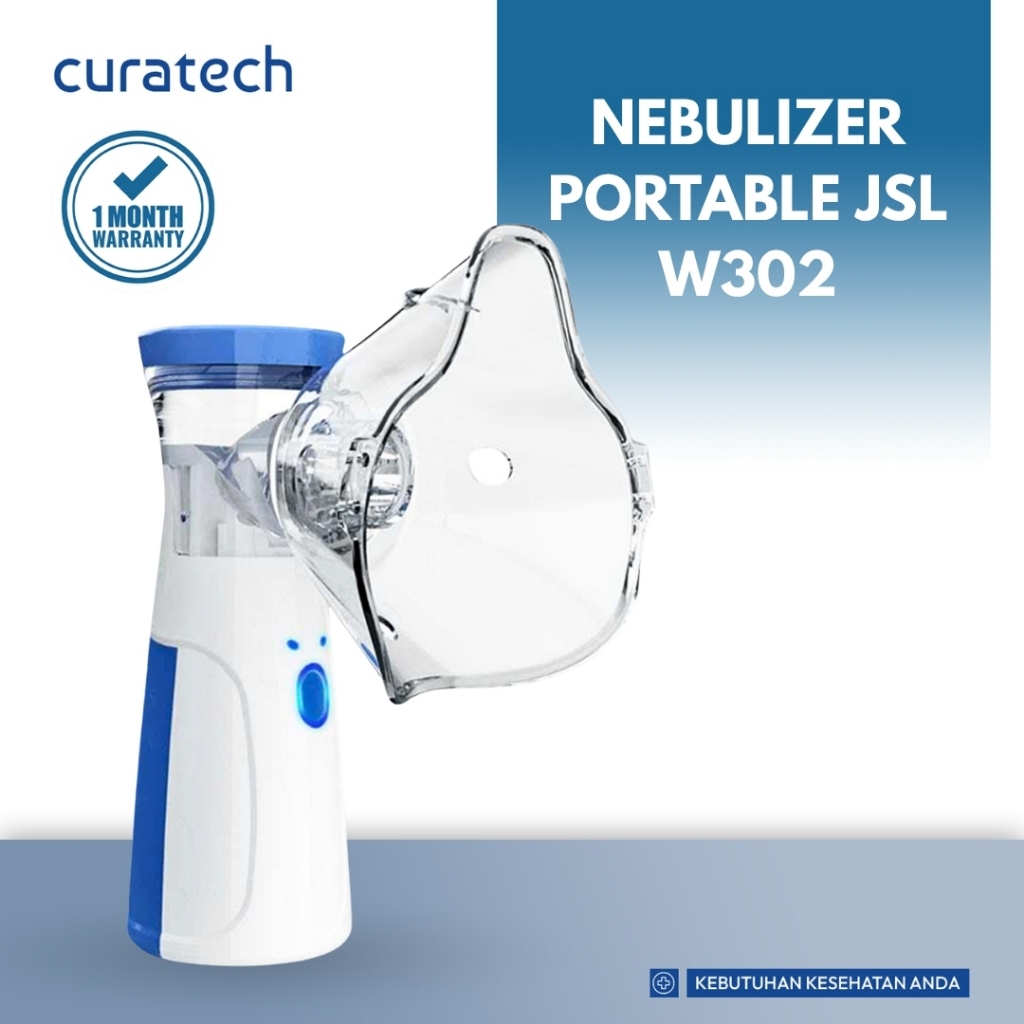 Nebulizer Portable Jsl-W302 Alat Nebulizer Anak / Alat Uap Bayi Batuk Pilek / Vapor Asthma Inhaler /