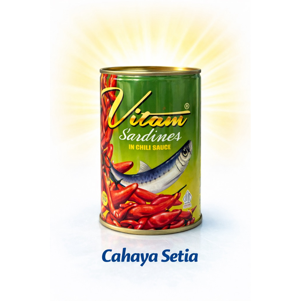 Sarden Vitan 425g Saus Cabai