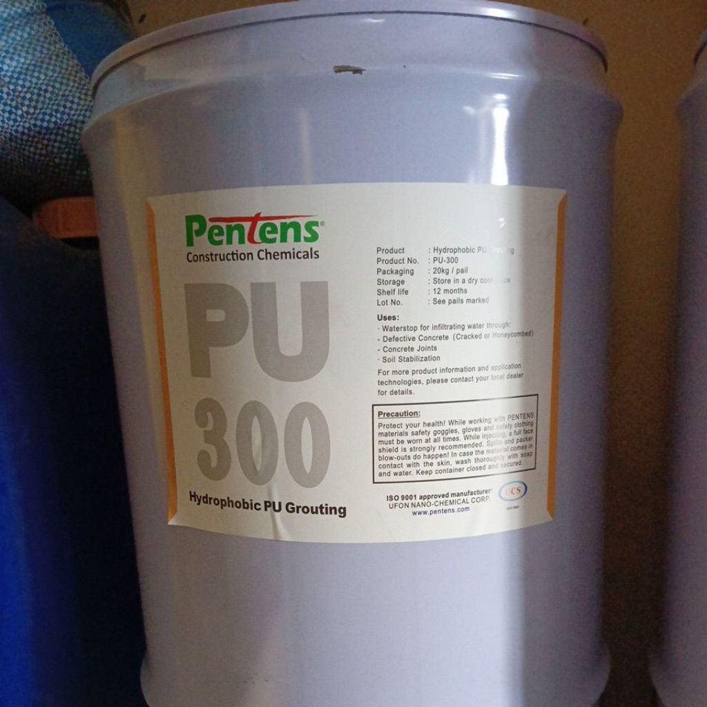 Pentens PU 300  hydrophobic pu grouting 20kg