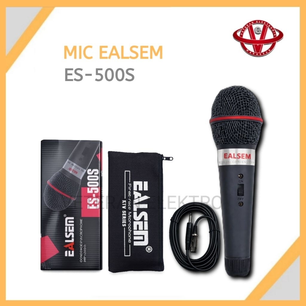Mic Condenser EALSEM ES-500 + Kabel