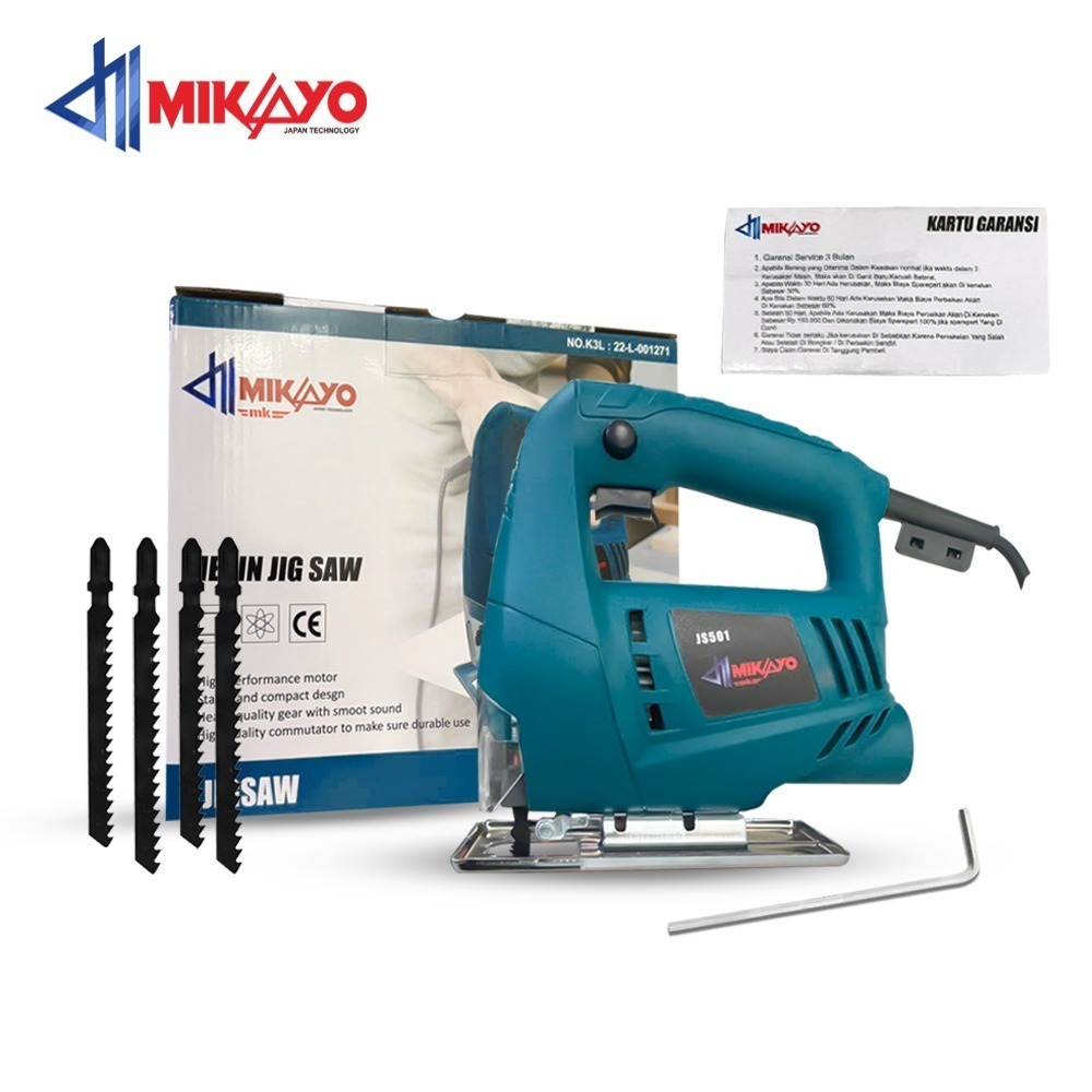 NEW Mesin Gergaji Pemotong / Pengukir Kayu  Makita 4327 M Jigsaw Machine