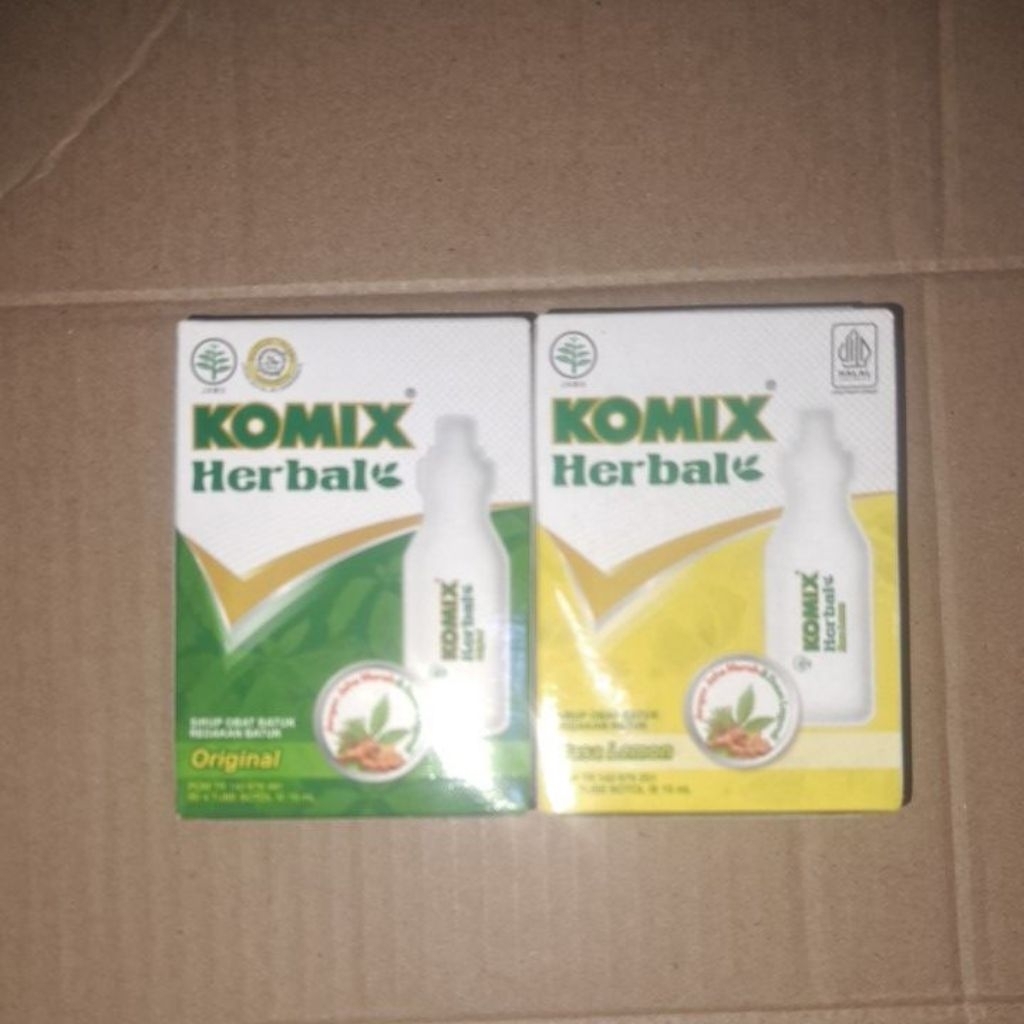 KOMIX HERBAL PERBOX ISI 4TUBE BOTOL