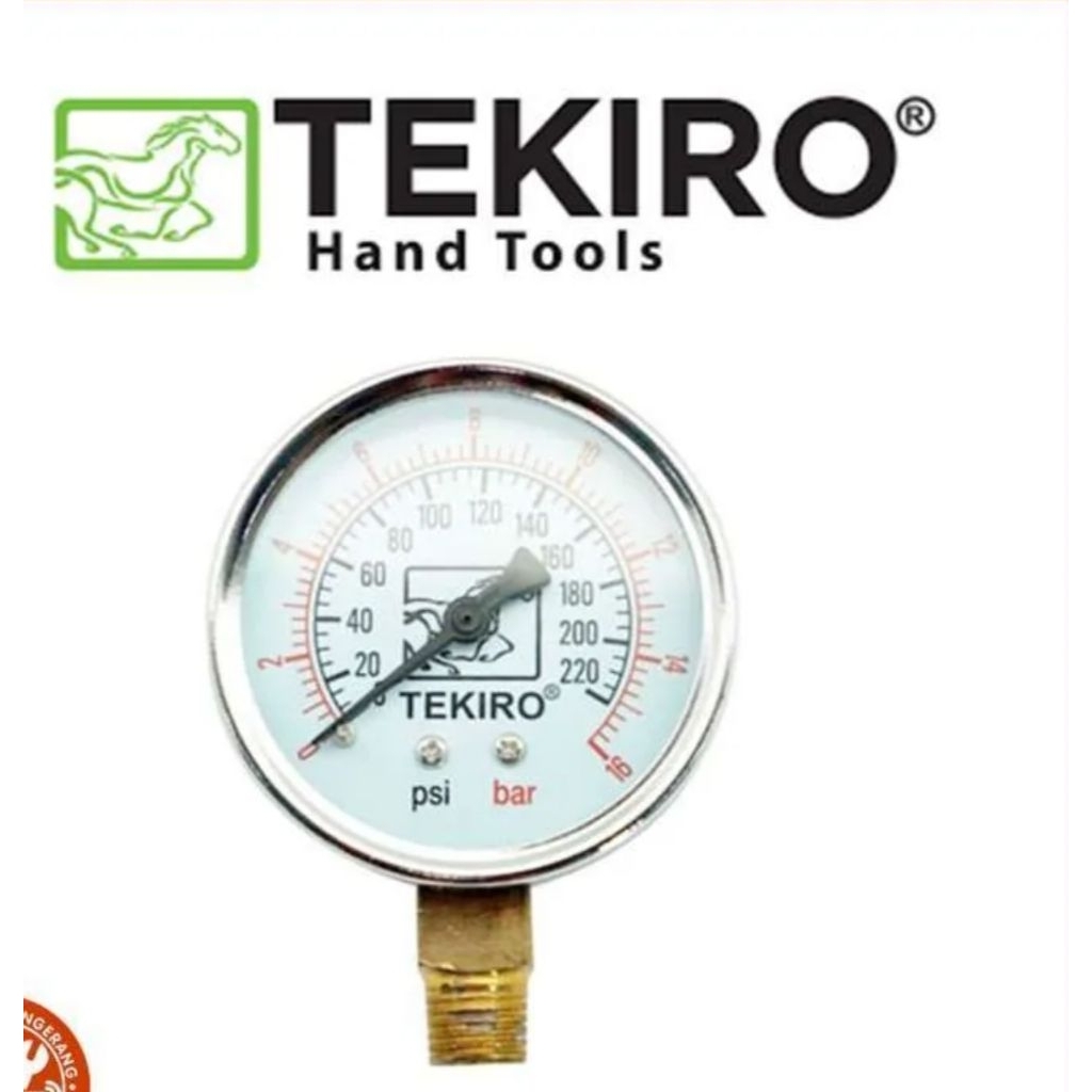 PRESSURE GAUGE 6BAR TEKIRO