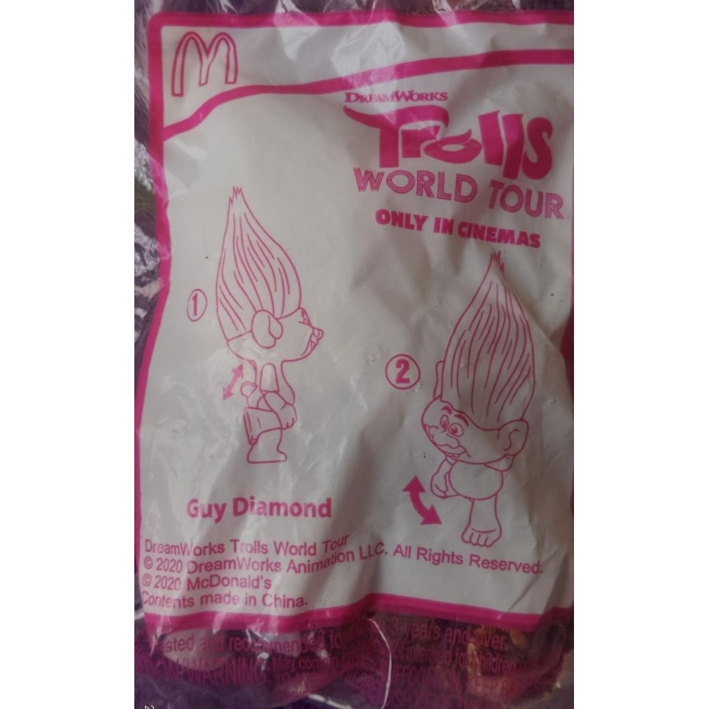 happy meal troll world tour Guy Diamond