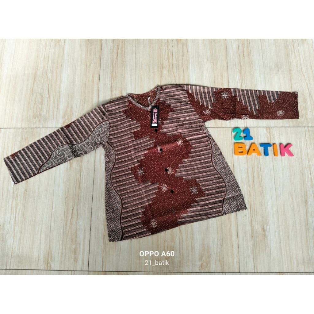 atasan batik anak perempuan remaja/blus anak kekinian