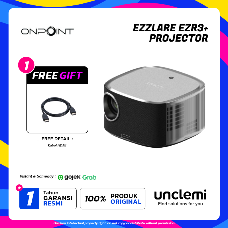 EZZRALE EZR3+ SMART PROJECTOR 420 ANSI