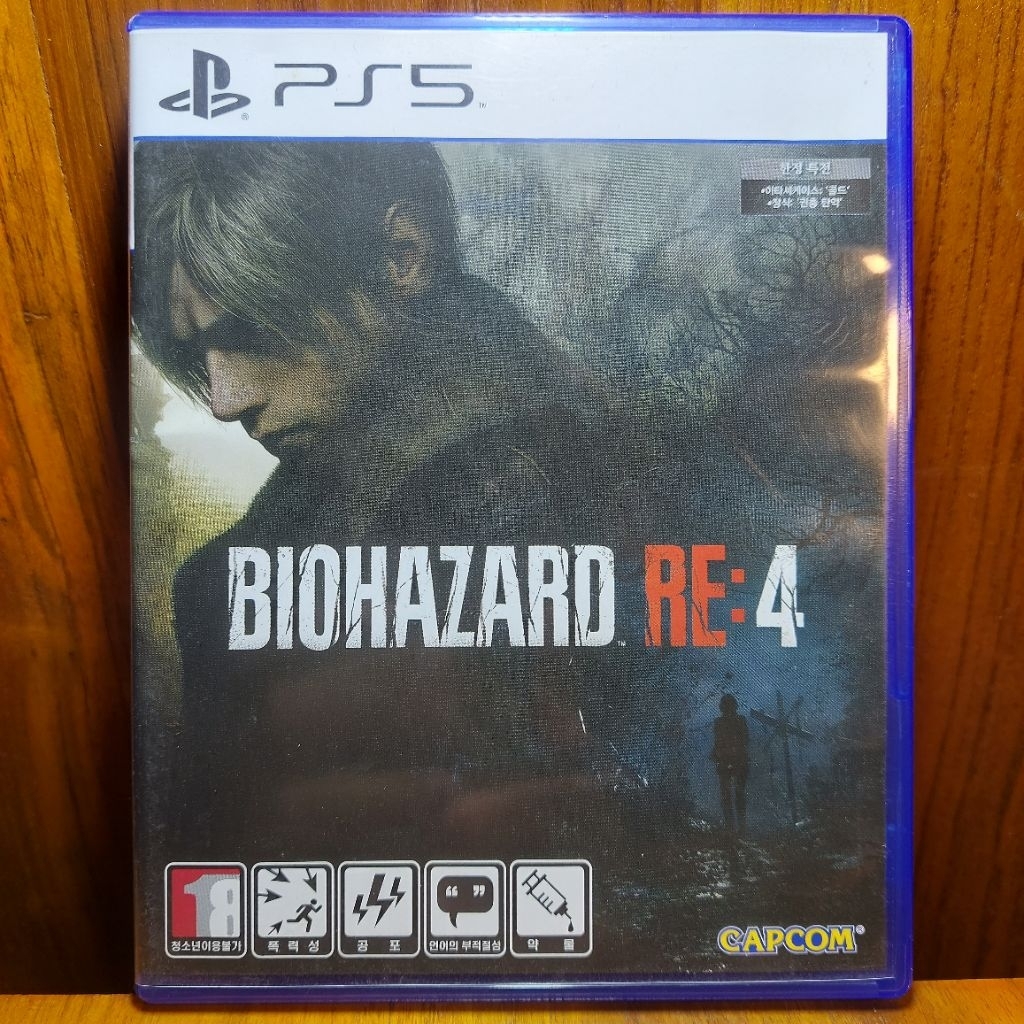 BD/KASET PS5 RESIDENT EVIL 4 REMAKE REGION 3 (BEKAS)