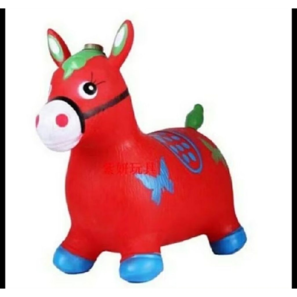 Kuda kudaan anak karet jumbo