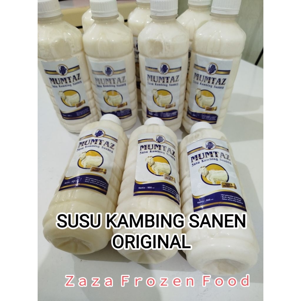 Susu Kambing Sanen isi 500ml Kemasan Frozen