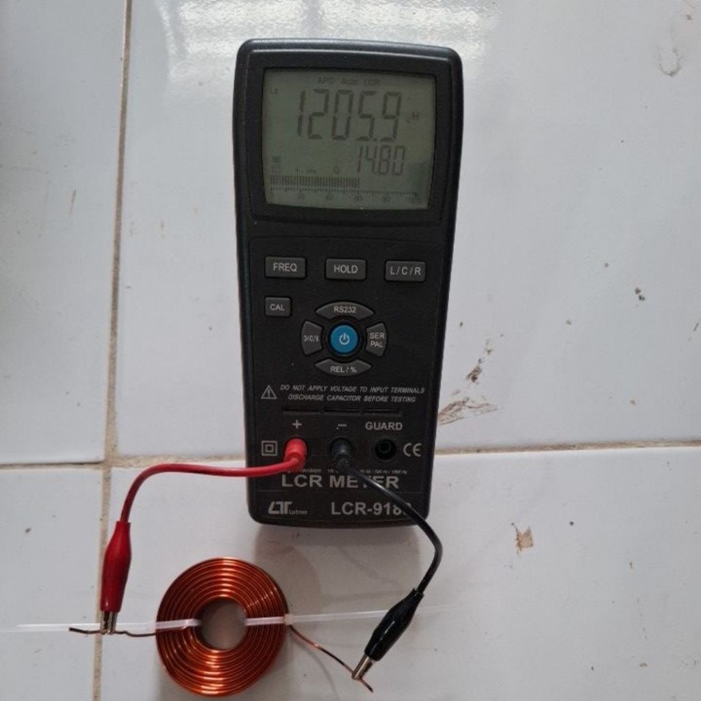induktor coil lilitan crossover pasif 1,2mh 1,2mm