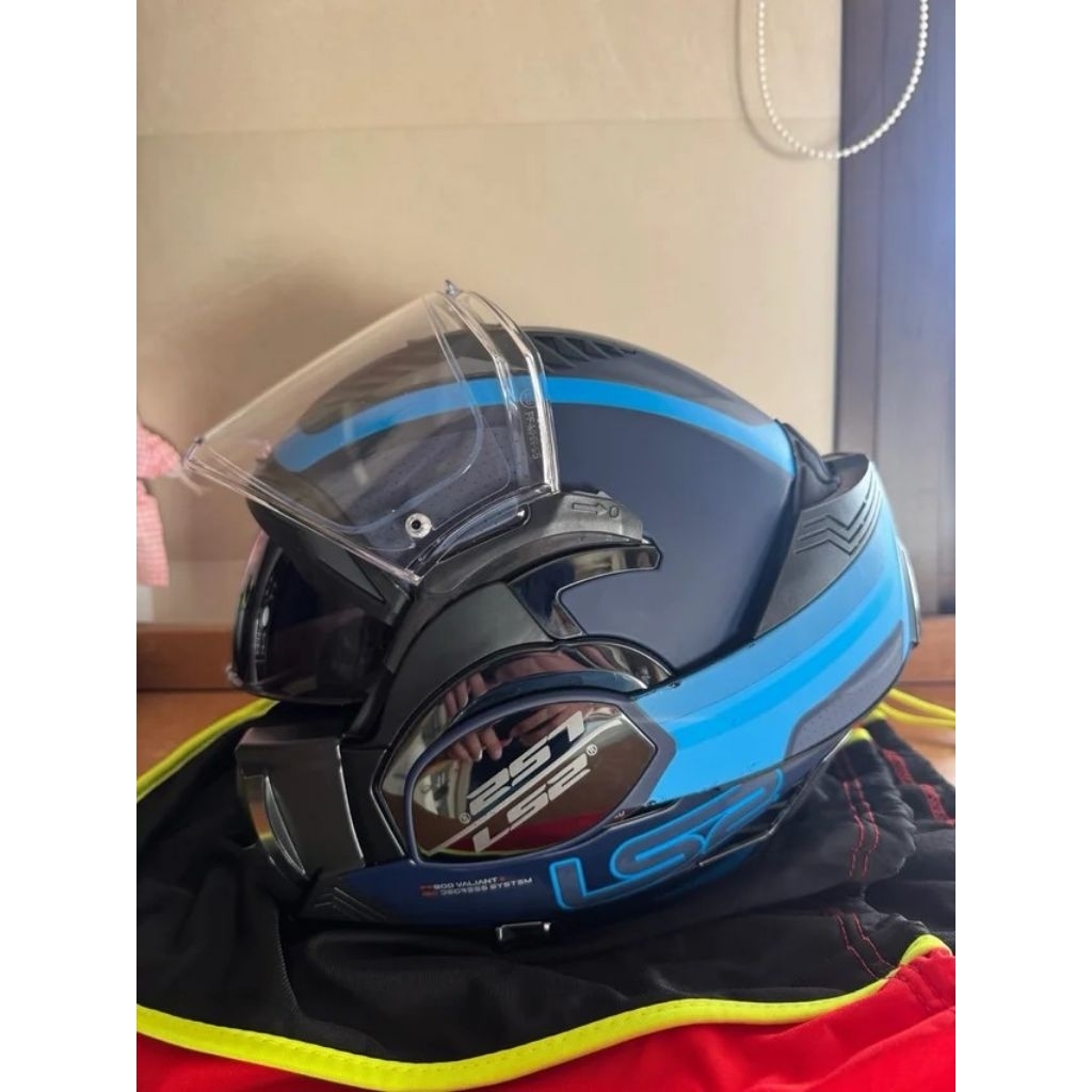Helm Full / Halfface Modular LS2 FF900 Valiant 2 (XXL)