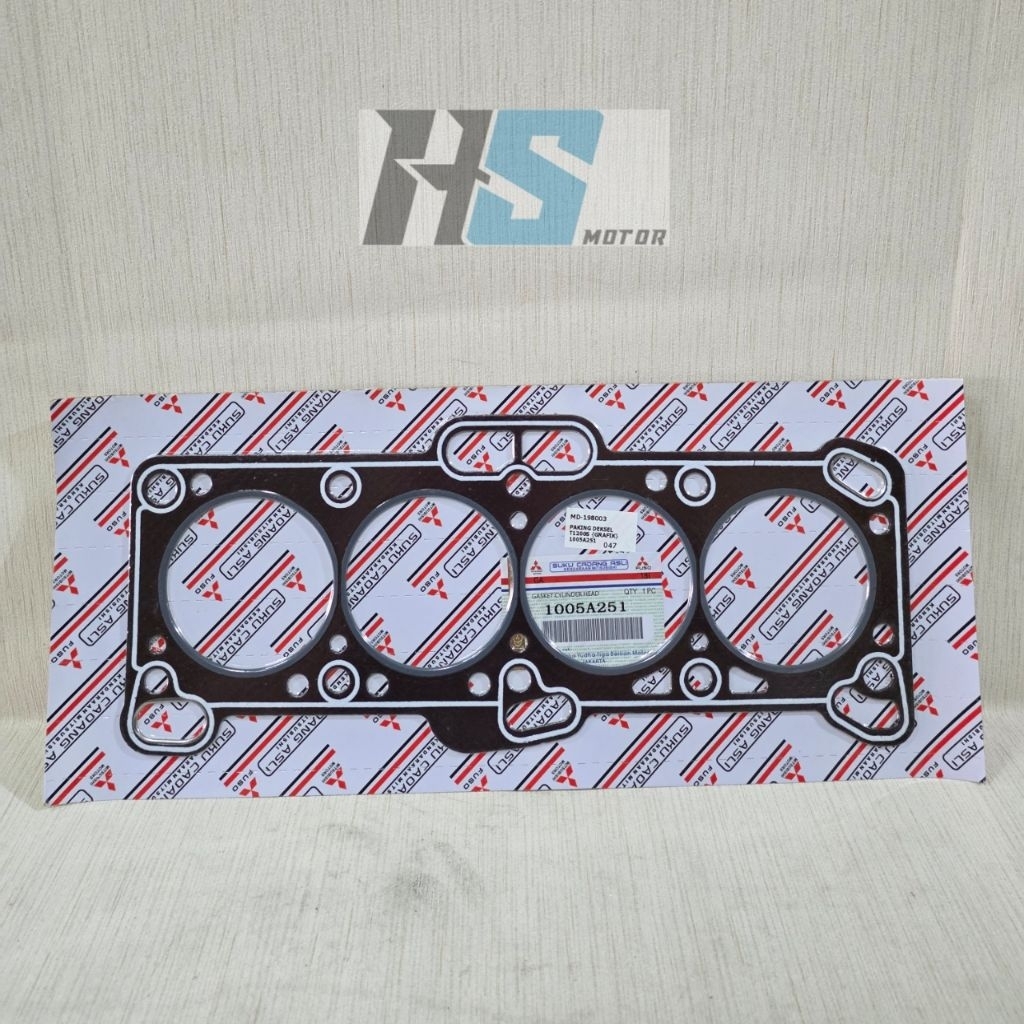 PACKING DEKSEL PAKING GASKET CYLINDER HEAD ONLY MOBIL MITSUBISHI COLT T120SS INJEKSI INJECTION KARBU