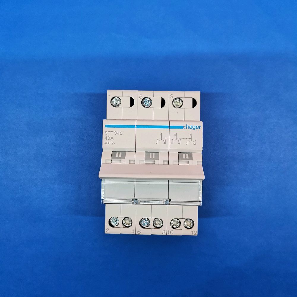 SFT340 MCB Handle COS OHM Saklar 40A Amper 3P Phase Hager