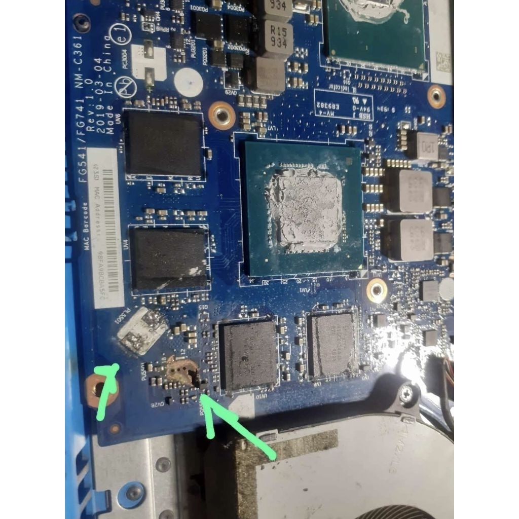 Kanibalan Laptop Lenovo Ideapad L340 Gaming