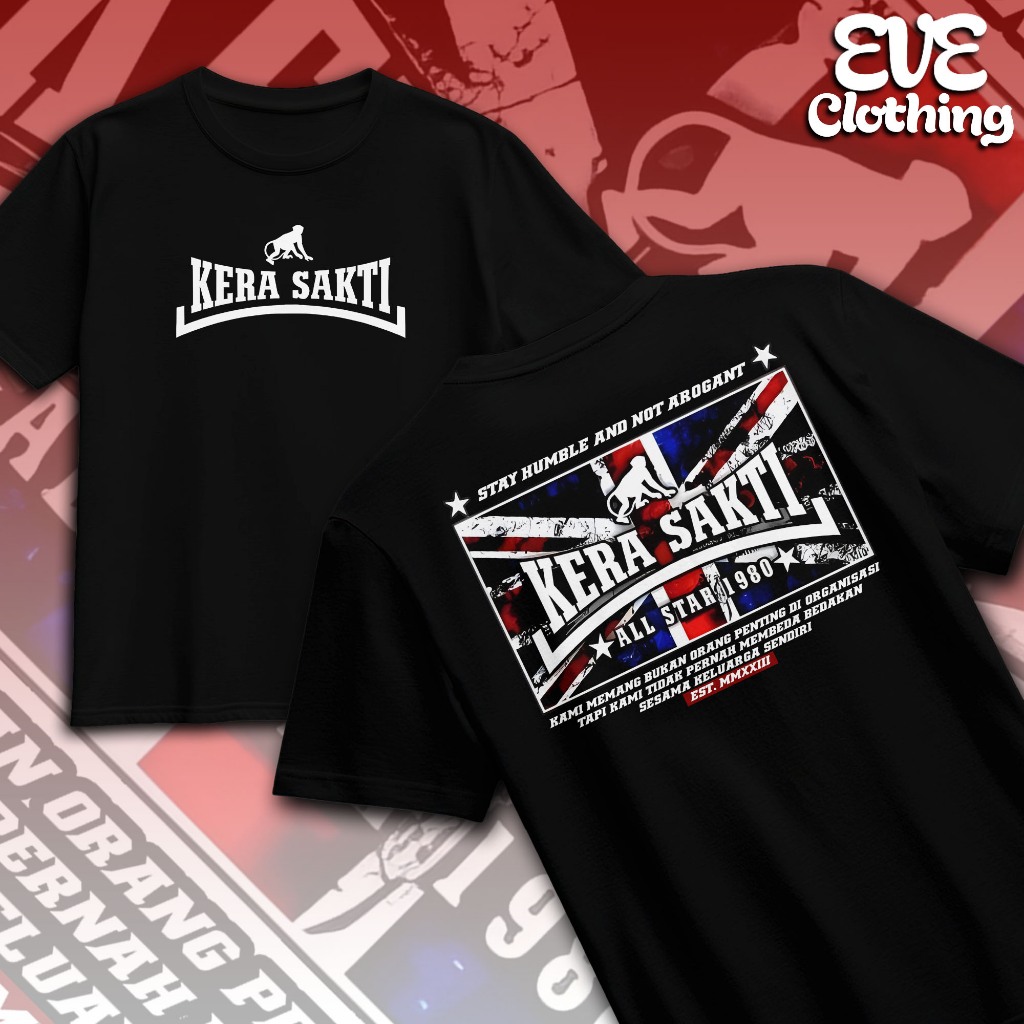 Kaos Ikspi Kera Sakti Kaos Distro Desain Terbaru Ikspi Kera Sakti - Pakaian Pria Wanita Kekinian