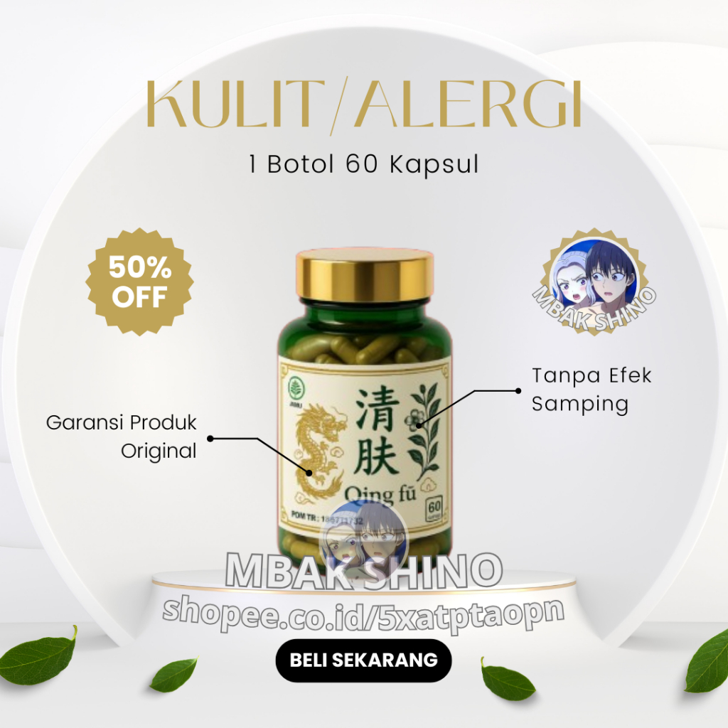 Cod Cek Dulu QINGFU OBAT GATAL || Qing Fu - Ramuan Herbal Gatal Tiongkok | Skabies, Kurap, Jamur, Ek