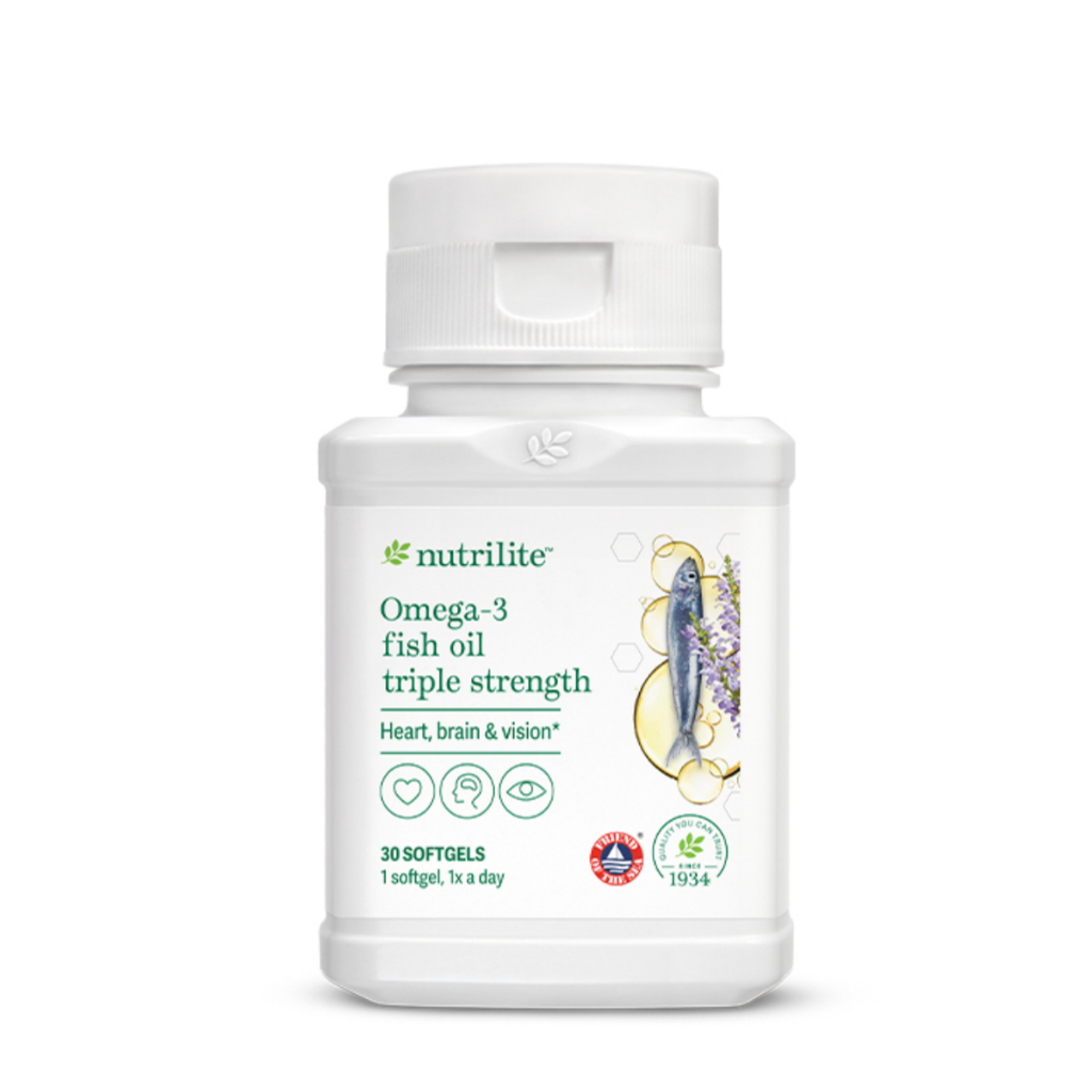 Nutrilite Triple Omega 3 - 30 Softgel Amway Salmon Amway