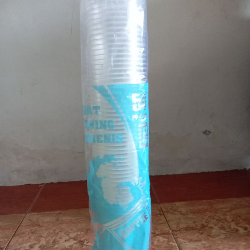gelas cup 22 oz isi 50 pcs hok