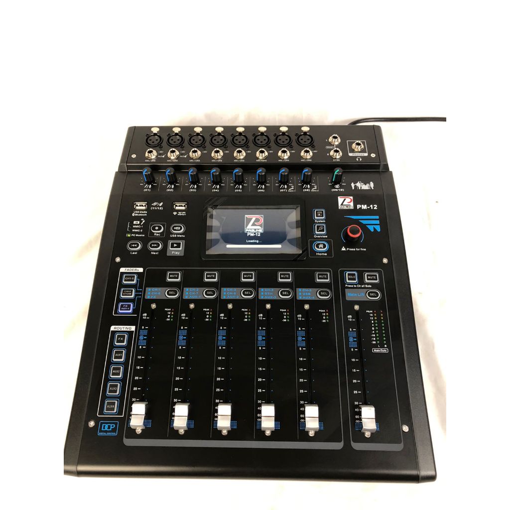 MIXER DIGITAL PASLINE PM-12 MIXER 12 CHANNEL ORIGINAL