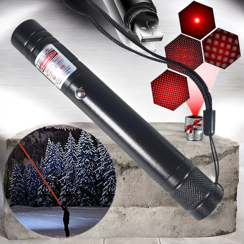 *Bisa COD* LASER Pointer Merah JARAK JAUH - LASER POINTER 303 - Laser Pointer Presentasi 650NM with 