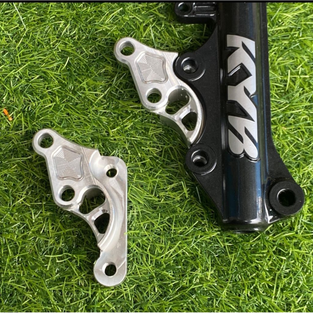 breket cnc pnp jupiter z disc 300 dudukan kaliper Brembo axial z piringan uk300 pangkon kaliper pnp 