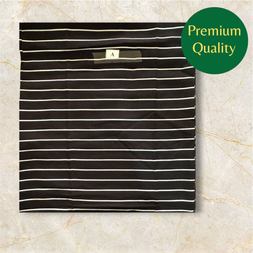 kain katun rayon viscose premium motif salur
