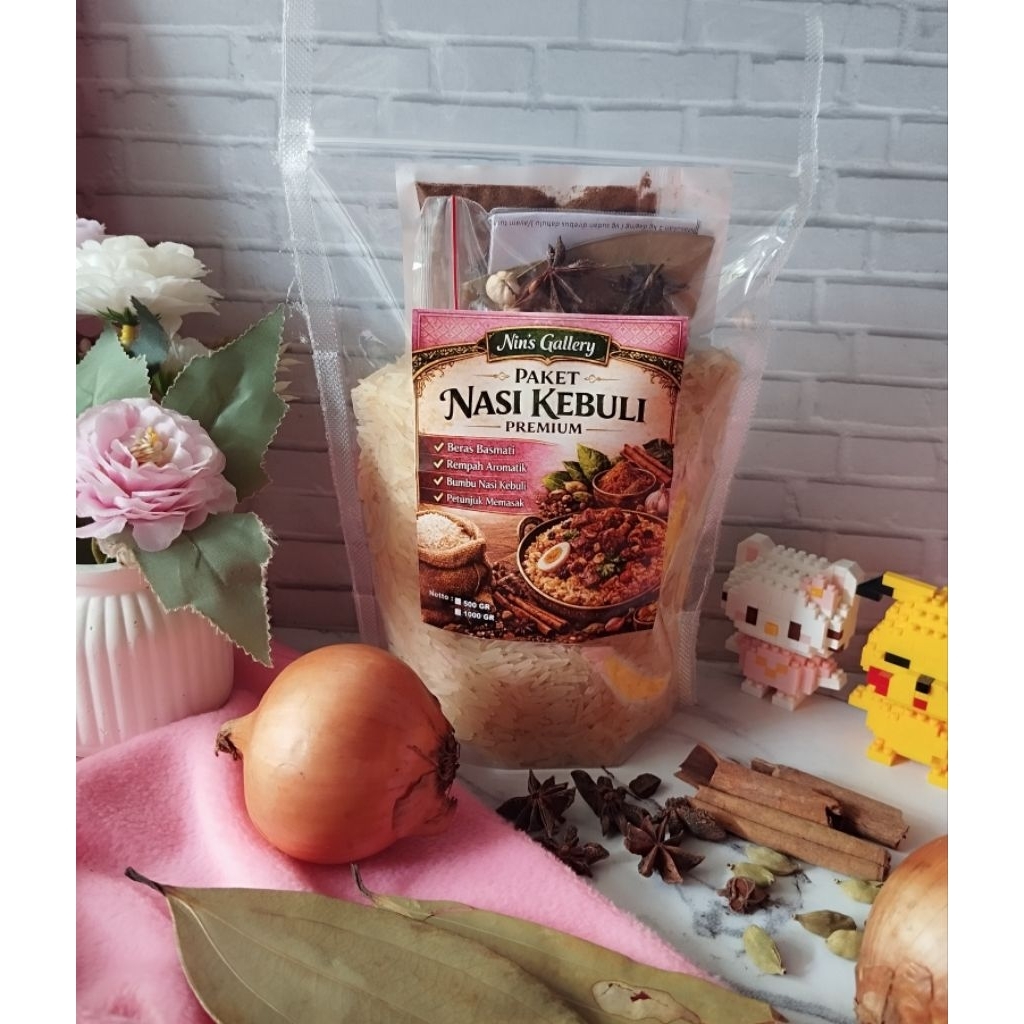 Nasi kebuli instan..Beras Basmati Bumbu kebuli 1 kg