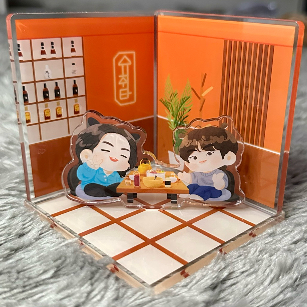 [PRELOVED] Acrylic Standee BTS Suchwita Sinchwita Yoonjin Suga Jin by Jinjoo BTS