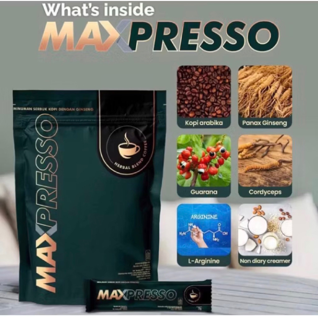 maxpresso kopi hwi original bpom / maxpresso kopi hwi / maxpresso coffee hwi original