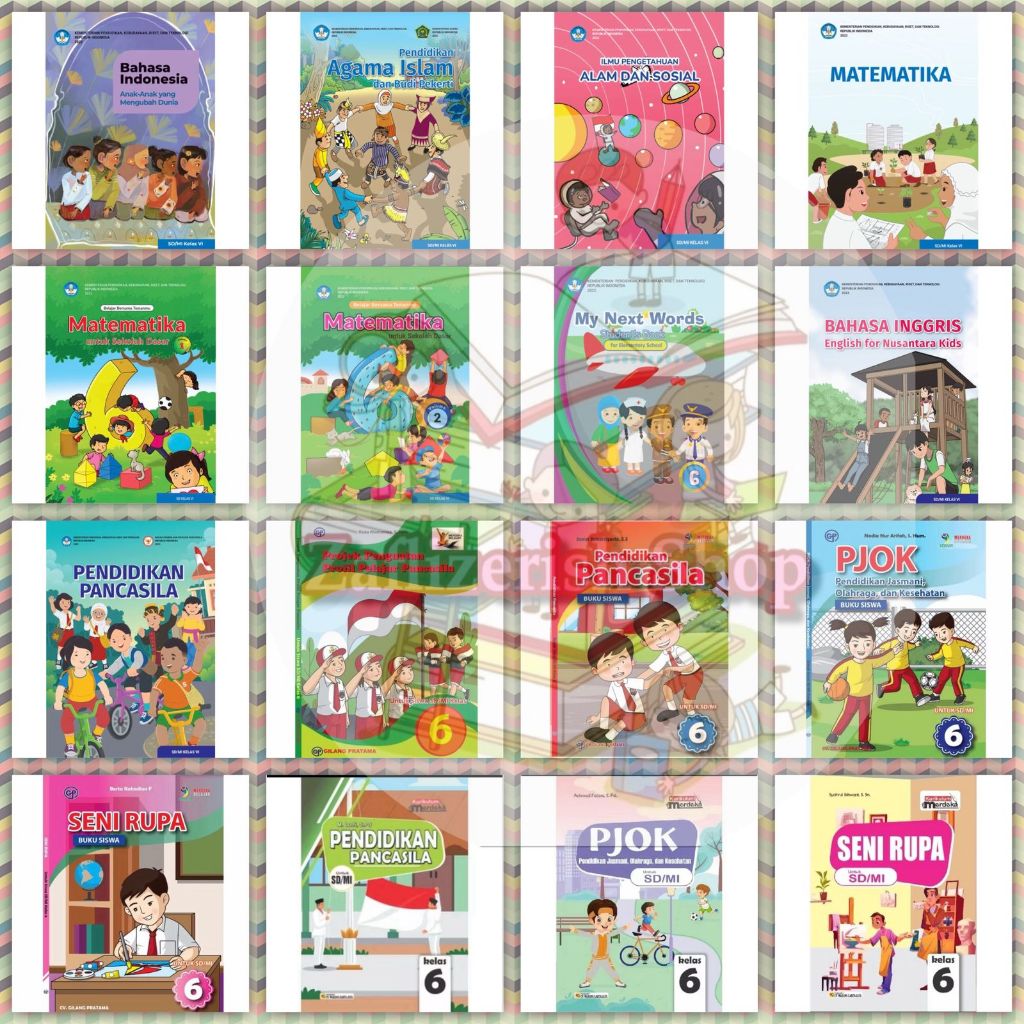 Buku paket kelas 6 SD Kurikulum Merdeka/ Penggerak 2021 - Diknas