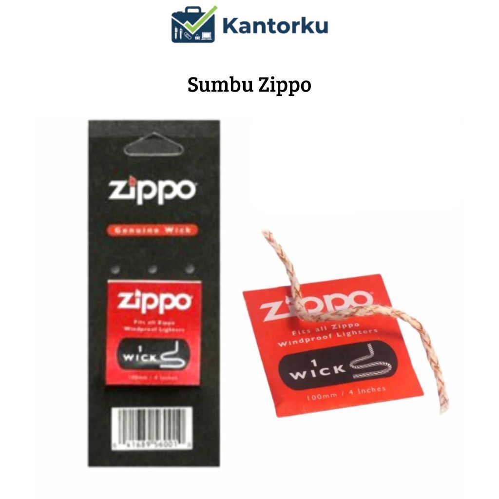 Sparepart Zippo - Sumbu Zippo Asli, Kualitas Terbaik