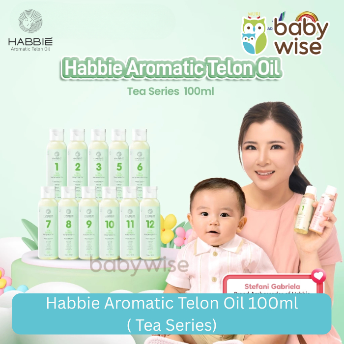Habbie Aromatic Telon Oil 100ml (Tea Series)