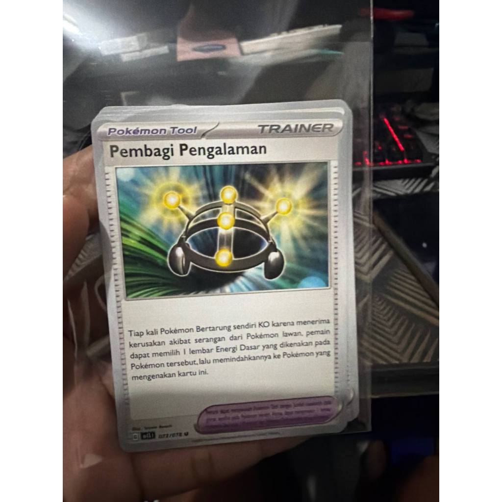 TCG Pembagi Pengalaman 072/078 SV1s Trainer Item Supporter KARTU CARD POKEMON INDONESIA