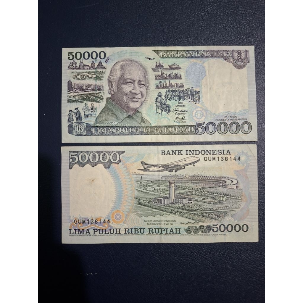 KOLEKSI KUNO 50 RIBU SOEHARTO BAGUS UTUH