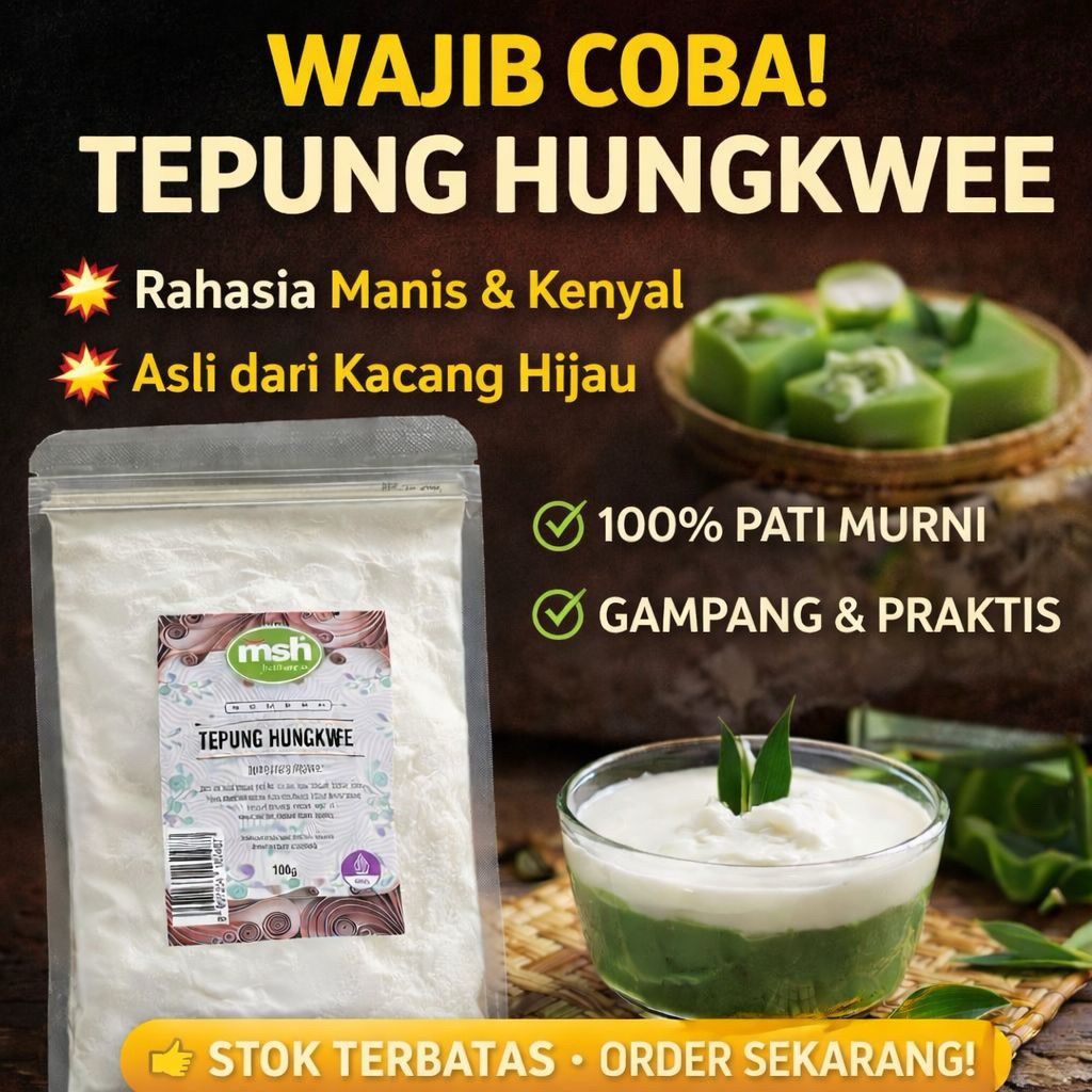 Tepung Hunkwe Premium 100 gr , Tepung Hunkwe Asli , Hunkwe Praktis