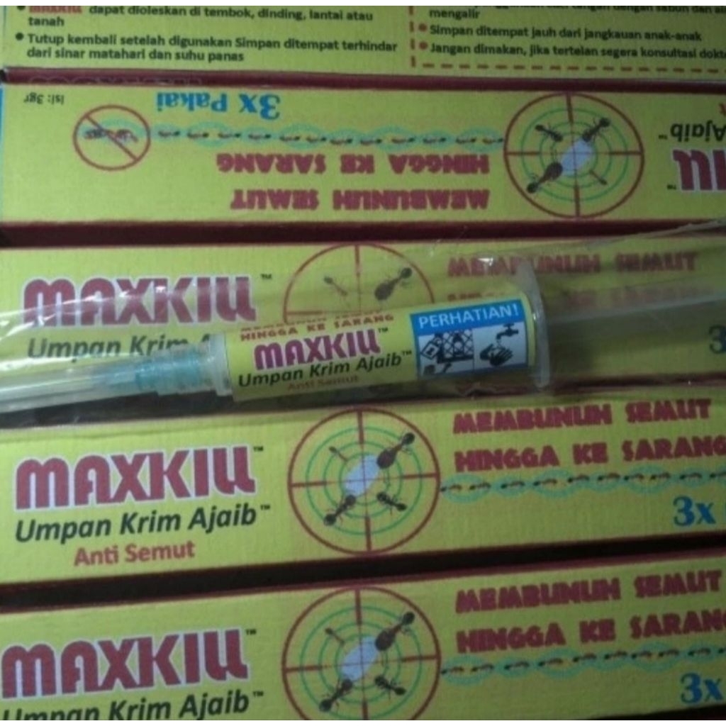 racun semut maxkill mati semut sampai ratu