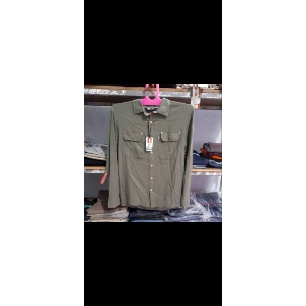 kemeja lengan panjang&pendek emba & used original/asli 100%