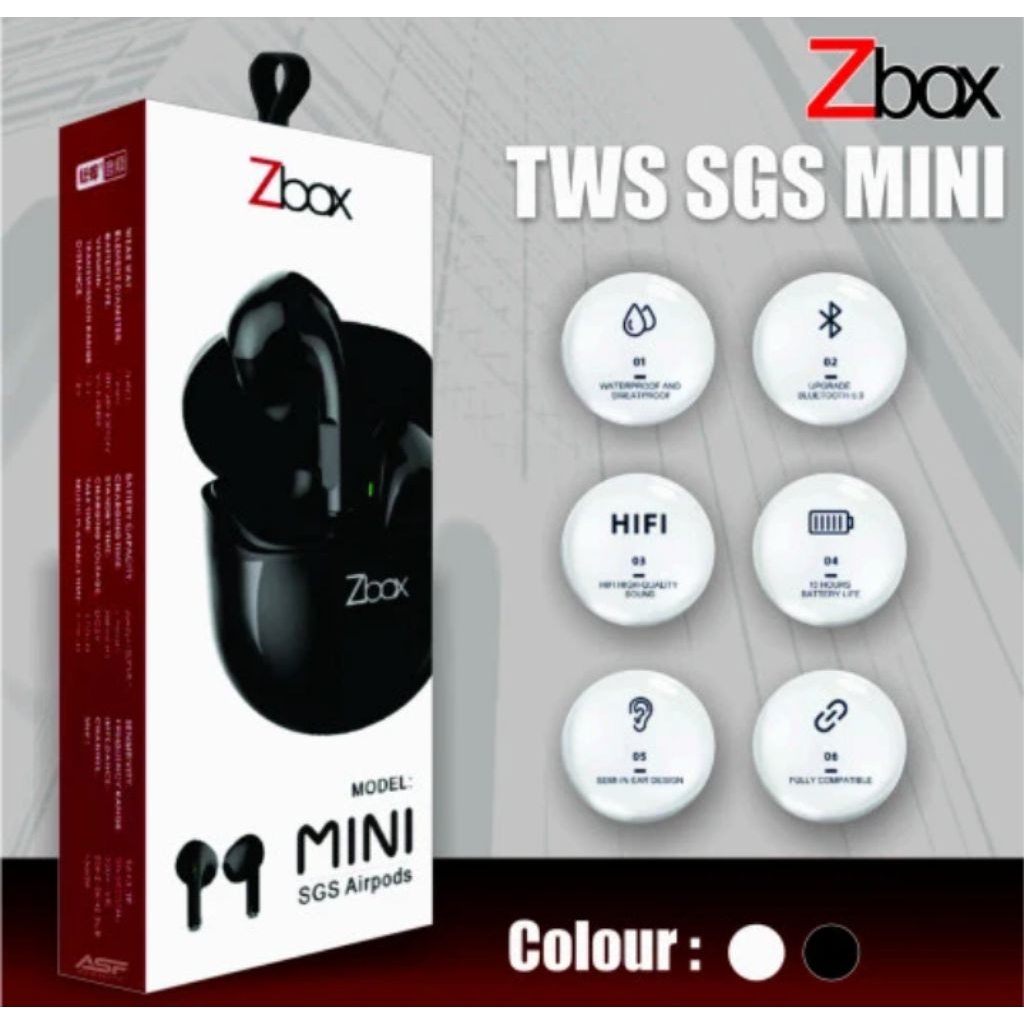 HF BT TWS ZBOX SGS MINI