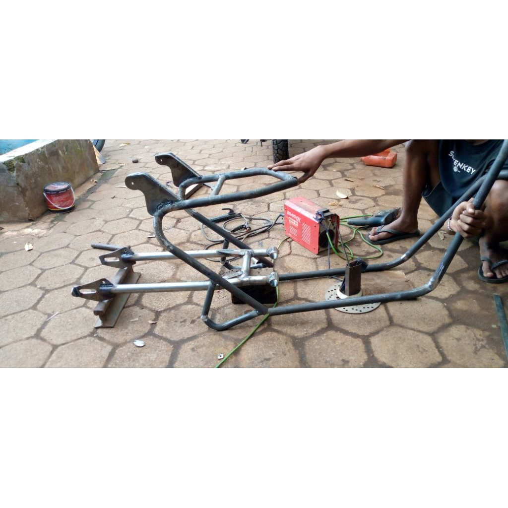 sambungan rangka Bobber untuk Byson , thunder dan GL series