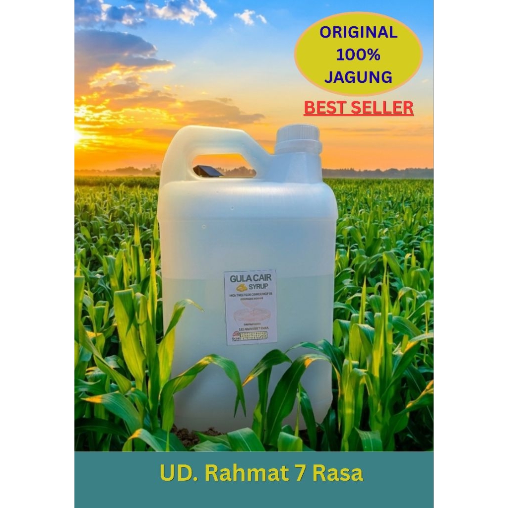 Gula Cair Fructose Jagung 5 kilogram