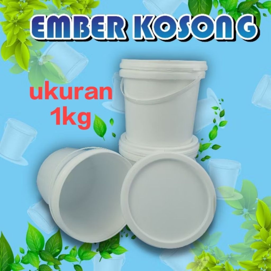 Pail kurma ember || ember kosong kurma ||ember kurma 1kg|| sukari ember Al qosim