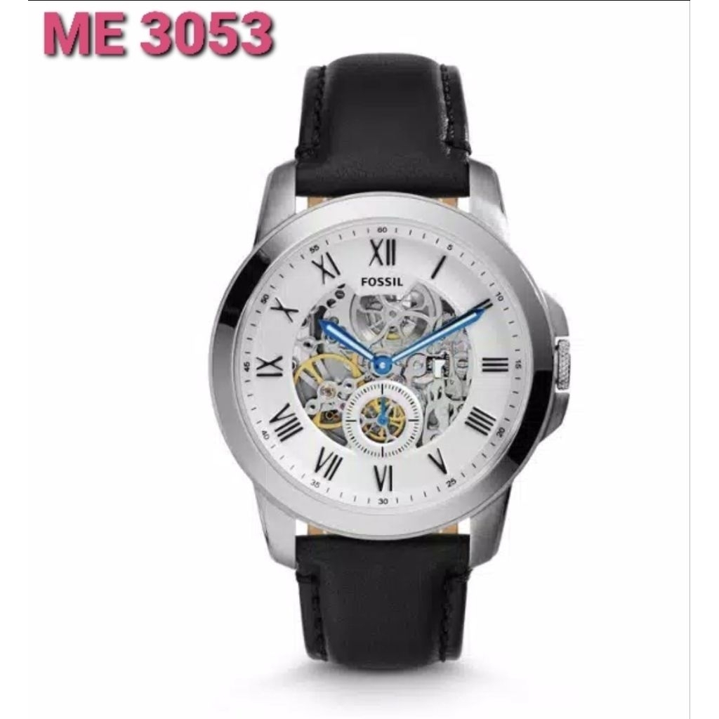 Jam Tangan Pria ME3053 Kulit Stainless steel